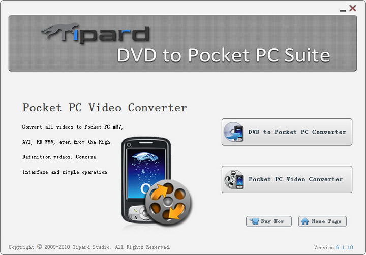 Tipard DVD to Pocket PC Suite