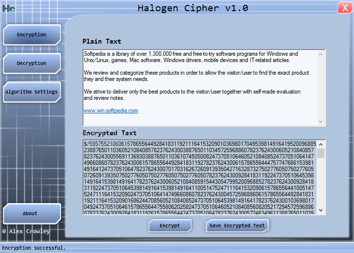 Halogen Cipher