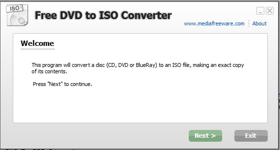 Free DVD to ISO Converter