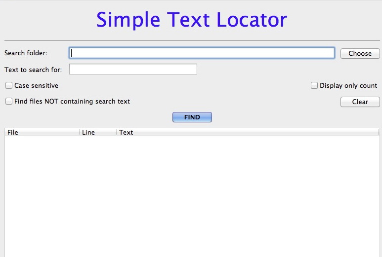 Simple Text Locator For Mac