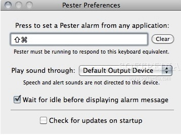 Pester For Mac