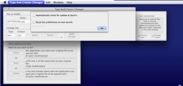 Type And Creator Changer For Mac