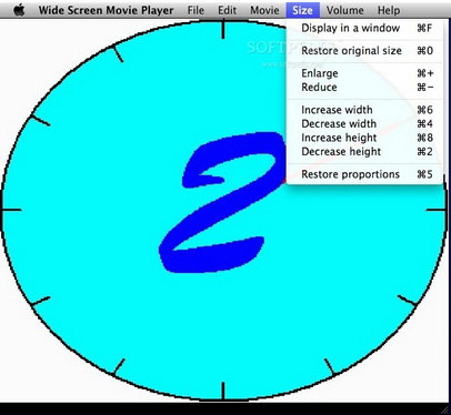 Wide Screen Movie Player  For Mac