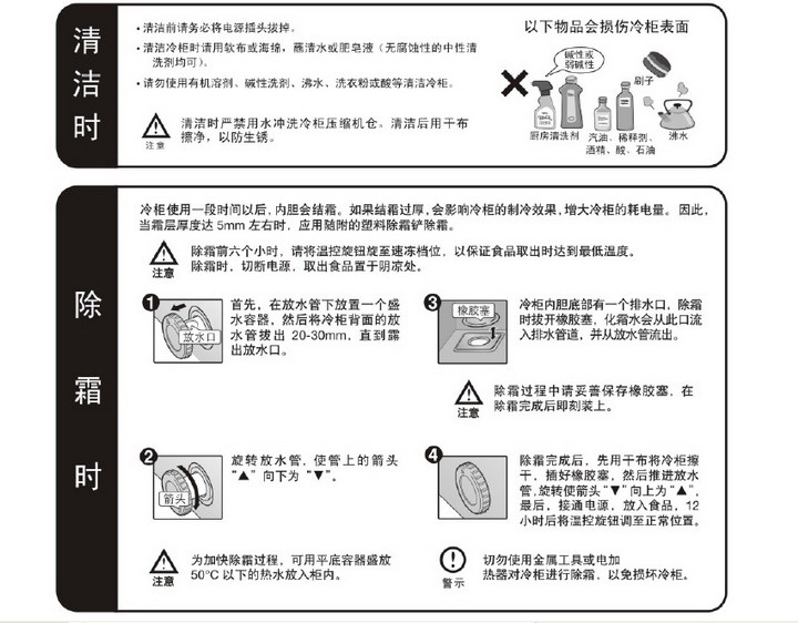 海尔FCD-181XZ冷藏冷冻柜使用说明书