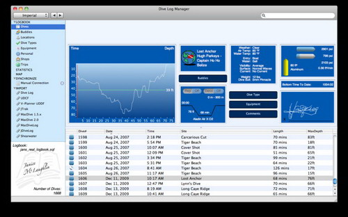 Dive Log Manager For Mac