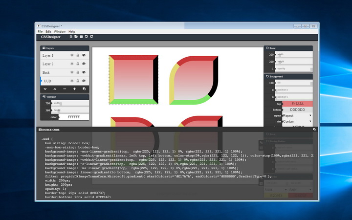 CSSDesigner for Windows