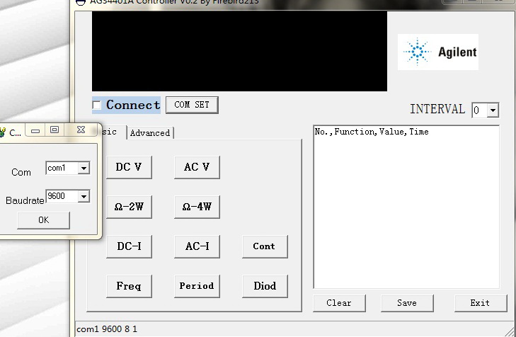 AG34401A Controller