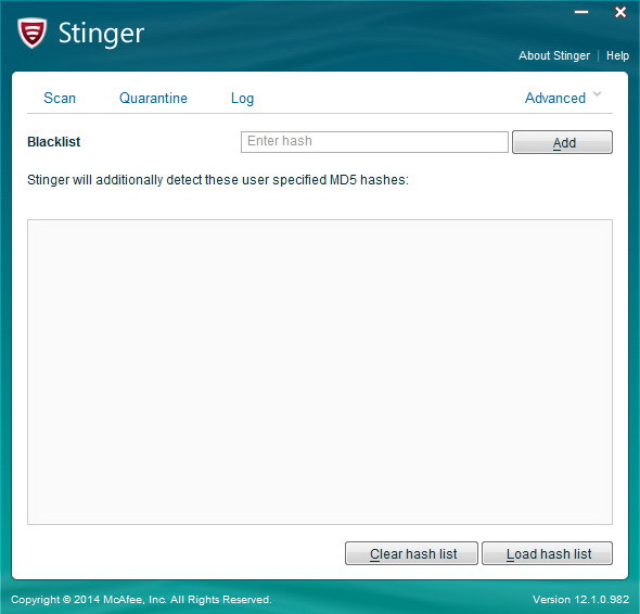 McAfee Stinger(32bit)