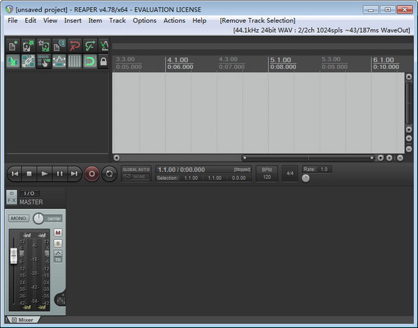 音频录制和编辑软件REAPER(64-bit ) For Mac