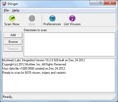 McAfee Stinger(32bit)