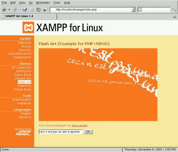 XAMPP For Linux(64bit)
