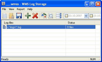 WMS Log Storage