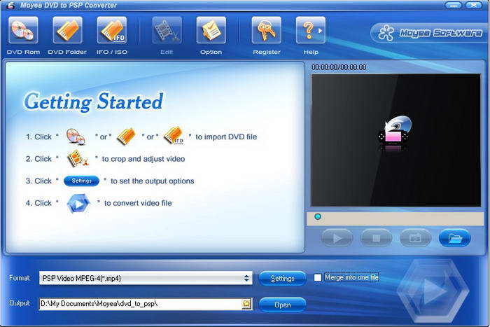 Moyea DVD to PSP Converter