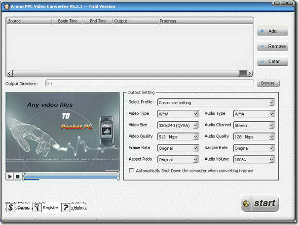 A-one PPC Video Converter