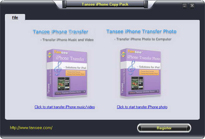 Tansee iPhone Copy Pack