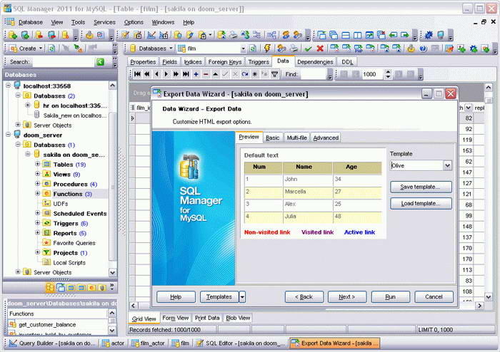 EMS SQL Manager for MySQL