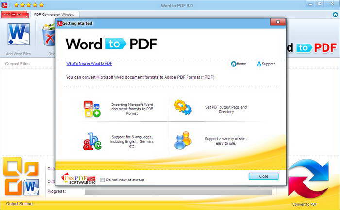 Word转换成PDF