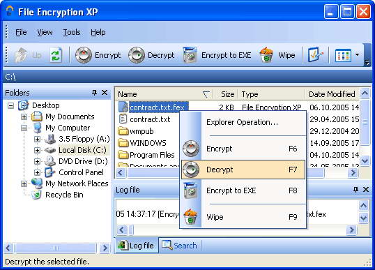 File Encryption XP