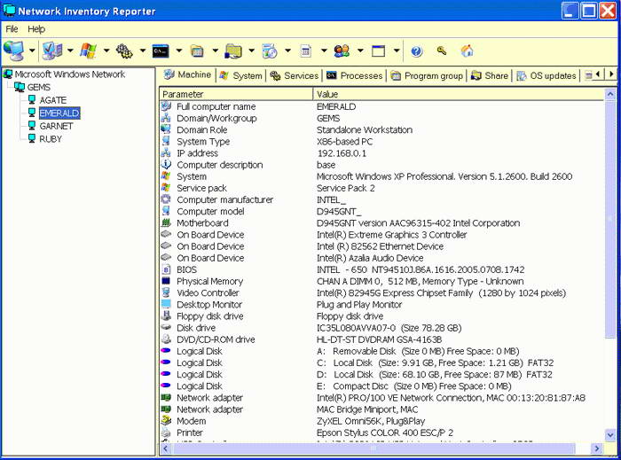 Network Inventory Reporter