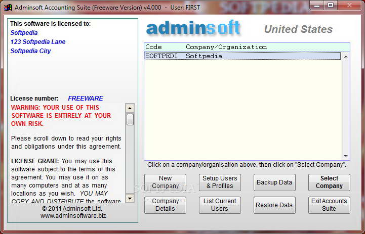 Adminsoft Accounts