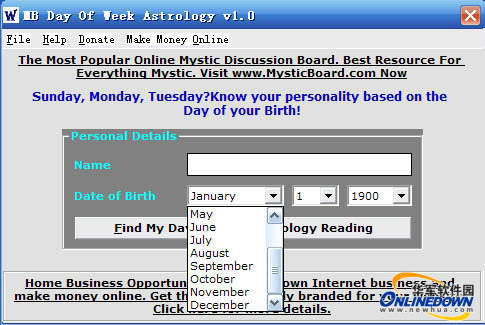MB Day Of Week Astrology