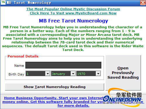 MB Numerology Tarot