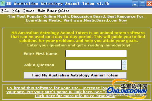 MB Australian Astrology Animal Totem