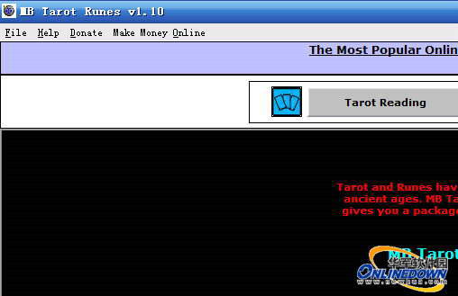 MB Tarot Runes Software