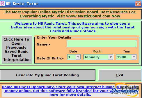 MB Tarot Suite Software