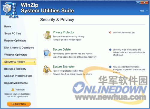 WinZip System Utilities Suite