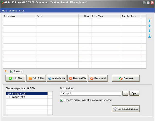 Okdo All to Gif Tiff Converter Professional