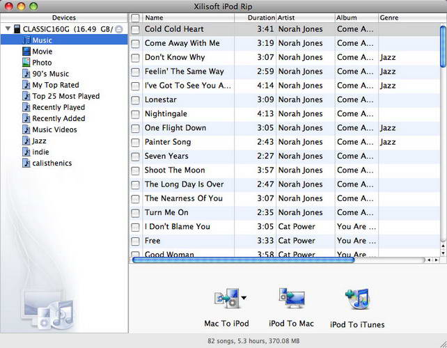 Xilisoft iPod Rip for Mac