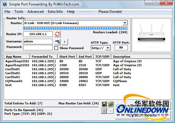 Simple Port Forwarding