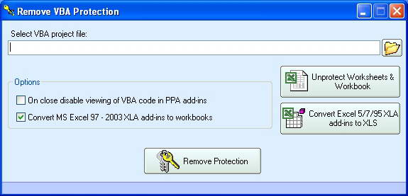 Remove VBA Password