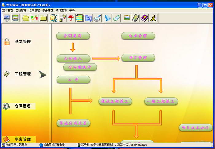 兴华项目工程管理软件