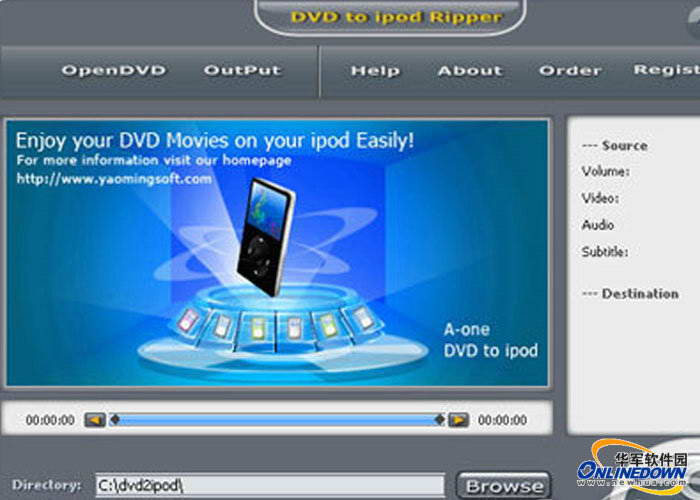 A-one DVD to iPod Ripper