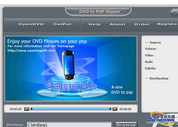 A-one DVD to PSP Ripper