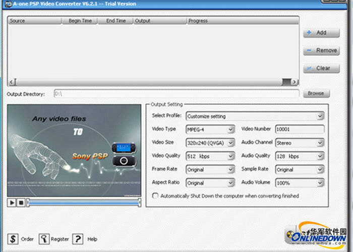 A-one PSP Video Converter