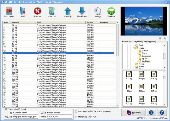 AZ EMF to PDF Converter_官方电脑版_华军软件宝库