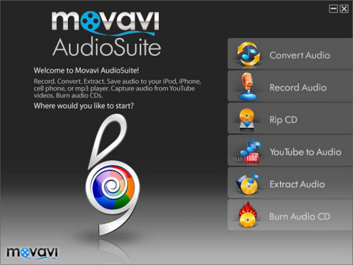 Movavi Audio Suite