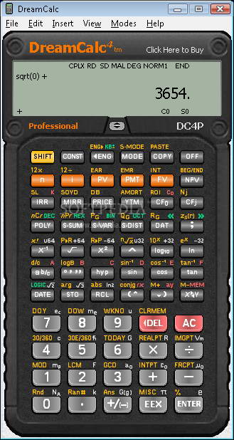 DreamCalc Professional Edition