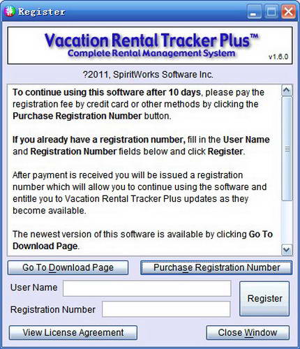 Vacation Rental Tracker Plus