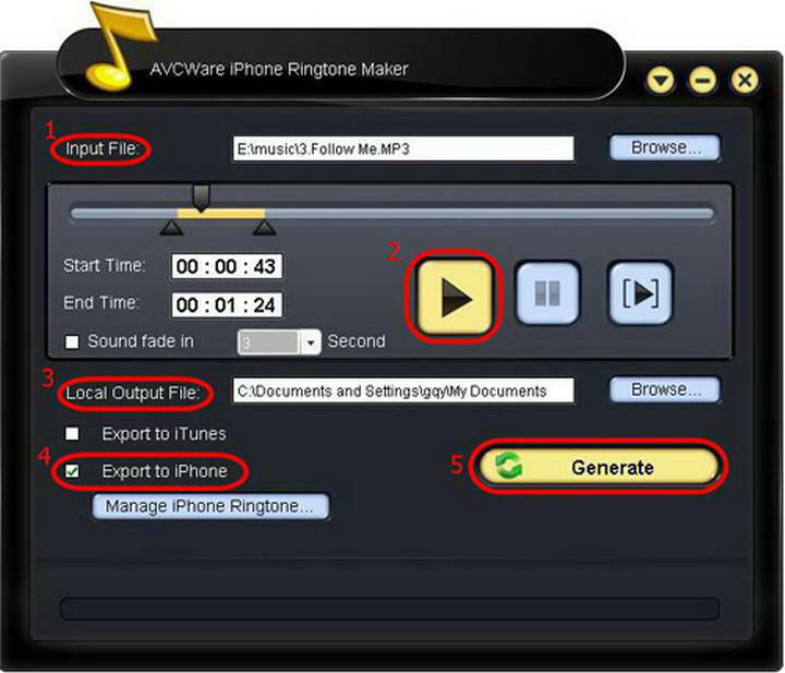 Xilisoft iPhone Ringtone Maker