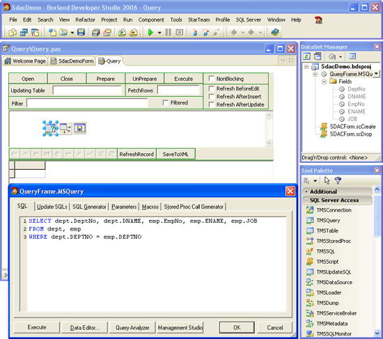 SQL Server Data Access Components