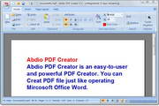 Abdio PDF Creator