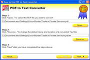 Easy-to-use PDF to Text Converter