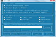 Metro UI Tweaker for Windows 8