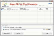 Adept PDF to Word Converter