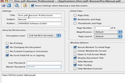 pdf-Recover Professional For Mac