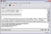 TEA Text Editor